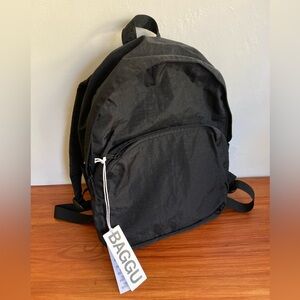 NWT Baggu nylon backpack - large, black